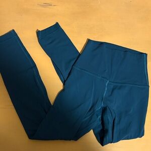 Lululemon Align Teal High-Waisted Leggings